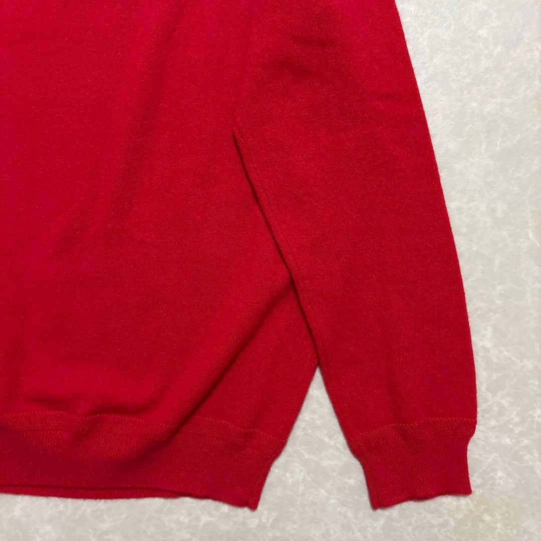 パーリーゲイツ★カシミヤ100%★ビッグロゴ★ニット【メンズ サイズ5（L】