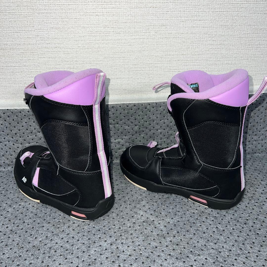 ５回使用 キッズスノーボード 100cm SPOON×バイン×BOAブーツ