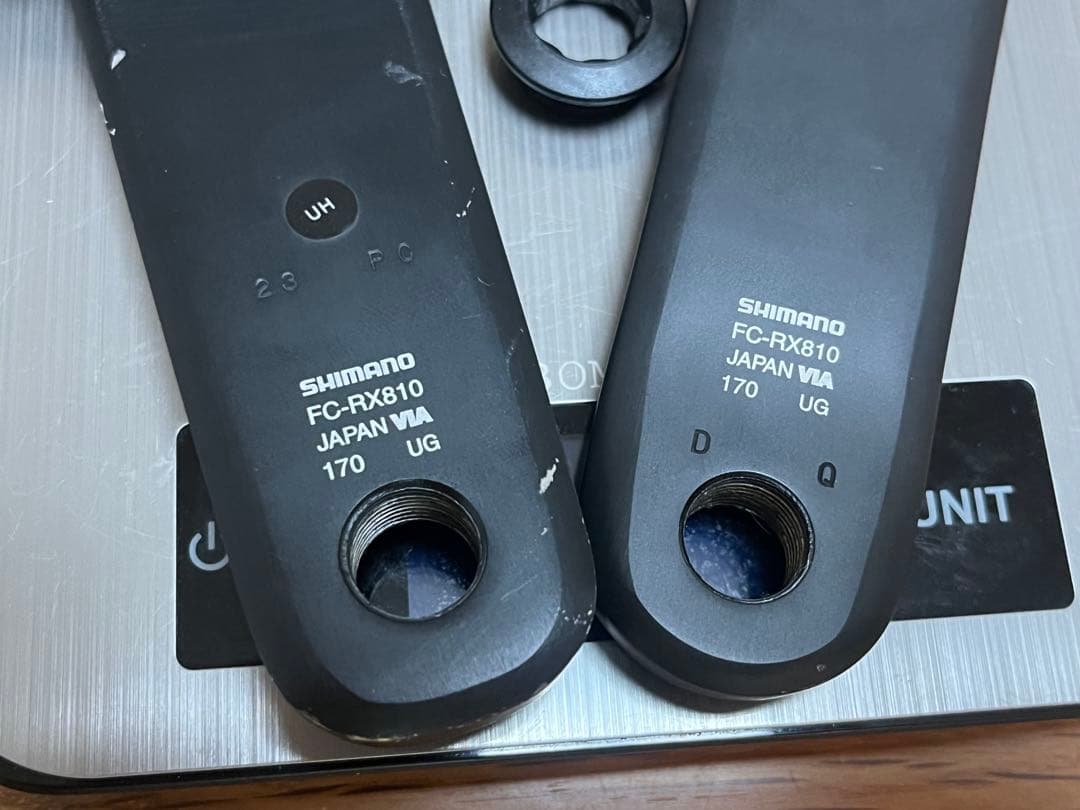 Shimano GRX FC-RX810 クランクセット ブラック
