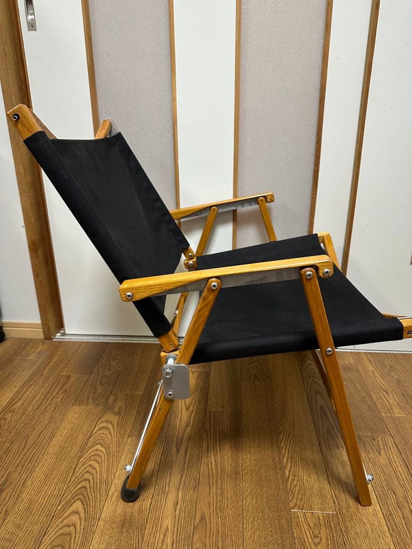 美品カーミットチェア　ブラック