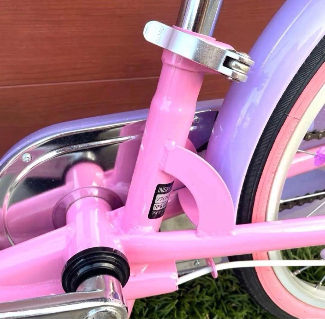 ディズニー　ちいさなプリンセス ソフィア 18インチ　自転車　Sofia