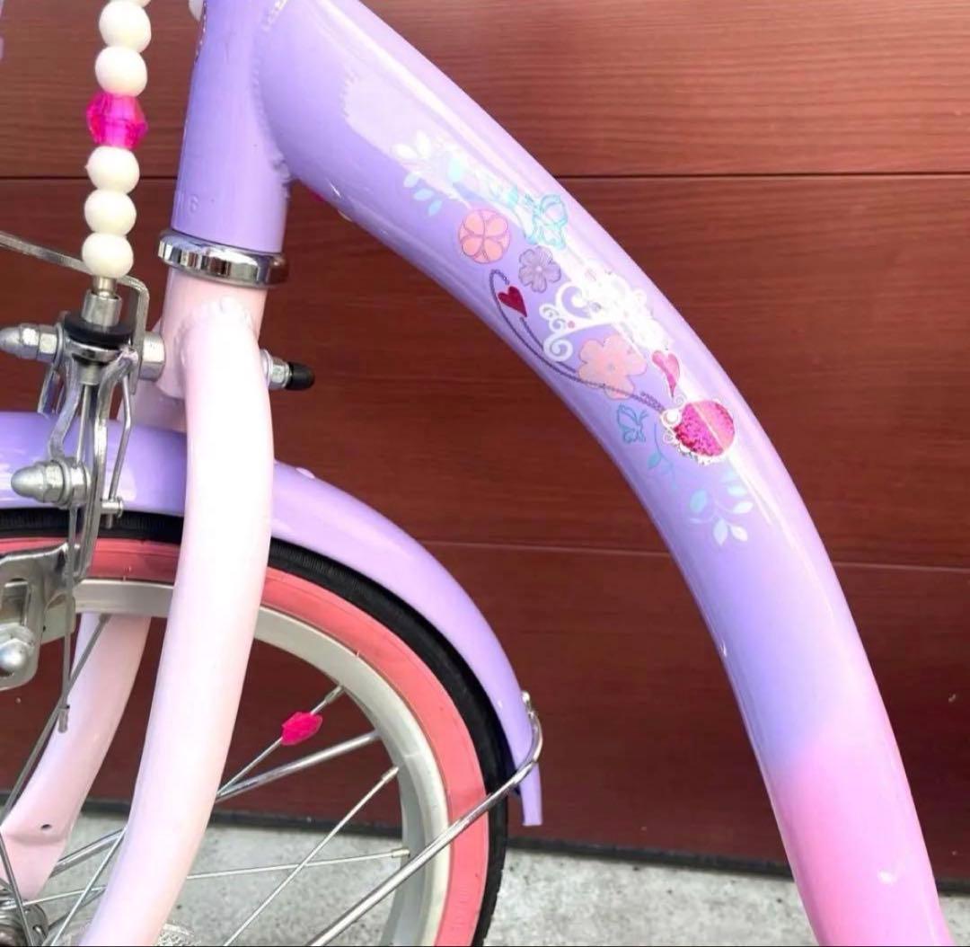 ディズニー　ちいさなプリンセス ソフィア 18インチ　自転車　Sofia