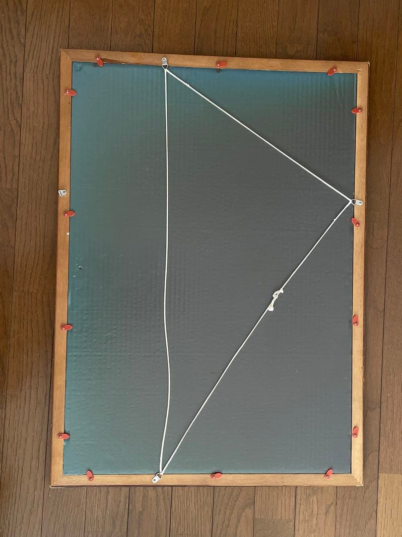 大型パネル額　「楽器ウードの演奏技法とトルコ伝統音楽理論」　直筆