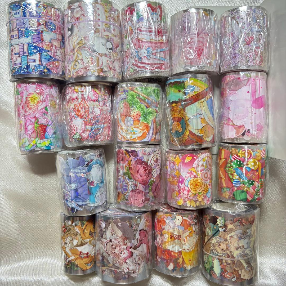 海外マステ　まとめ売り③18個セット　おまけつき　新品未開封　中古あり