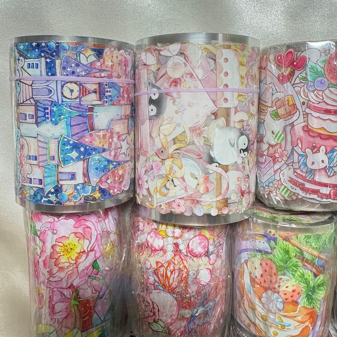 海外マステ　まとめ売り③18個セット　おまけつき　新品未開封　中古あり