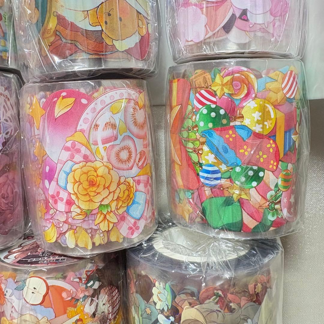 海外マステ　まとめ売り③18個セット　おまけつき　新品未開封　中古あり