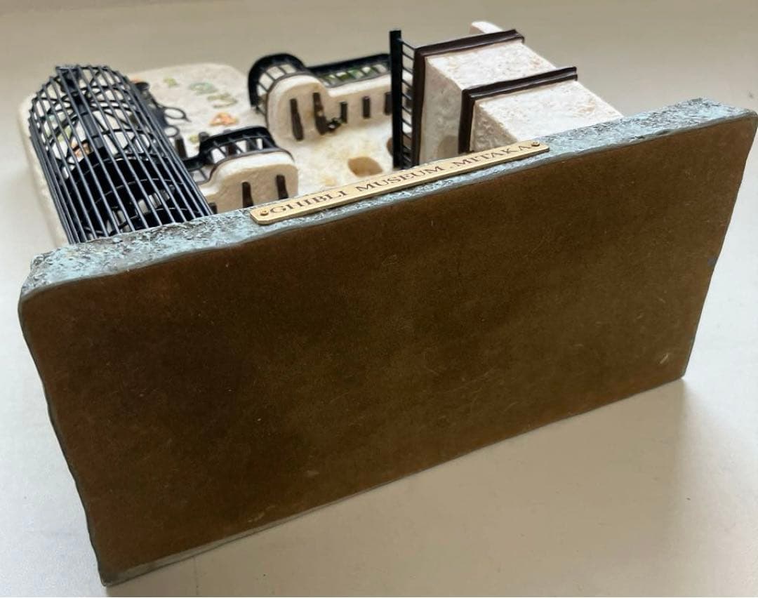 ゆうり商品 三鷹の森ジブリ美術館中央ホール ジオラマ置き時計 希少