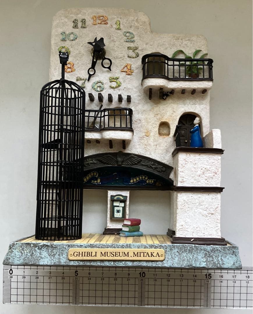 ゆうり商品 三鷹の森ジブリ美術館中央ホール ジオラマ置き時計 希少
