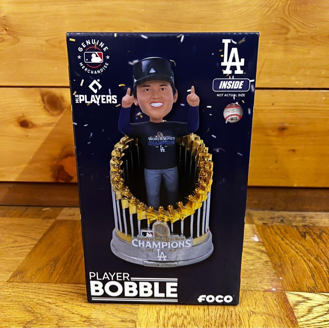 【即日発送】ドジャース ワールドシリーズ チャンピオン 大谷翔平 ボブルヘッド