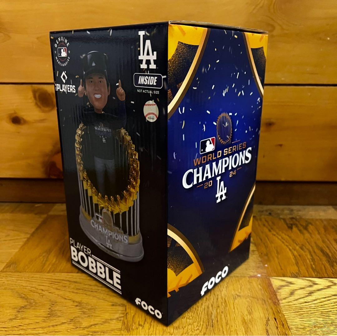 【即日発送】ドジャース ワールドシリーズ チャンピオン 大谷翔平 ボブルヘッド
