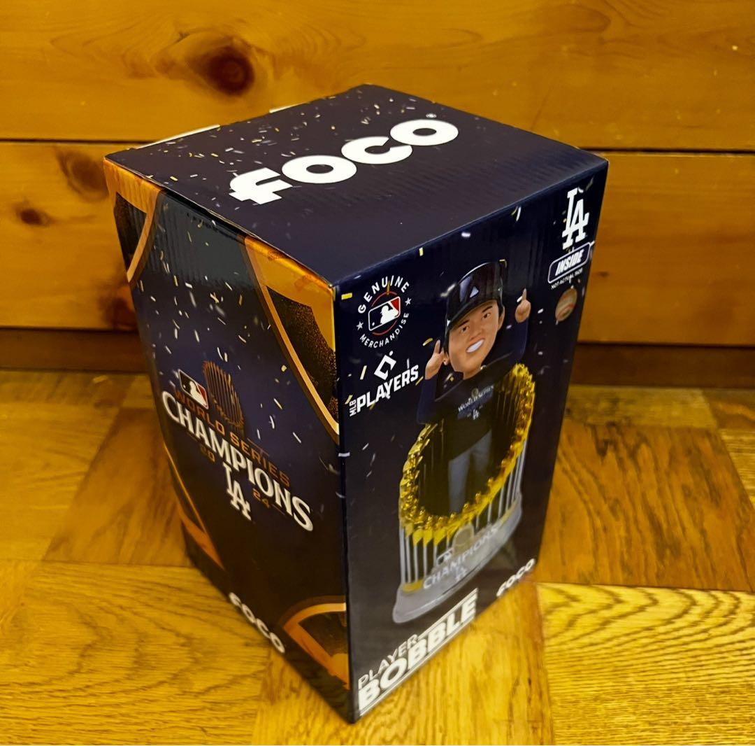 【即日発送】ドジャース ワールドシリーズ チャンピオン 大谷翔平 ボブルヘッド