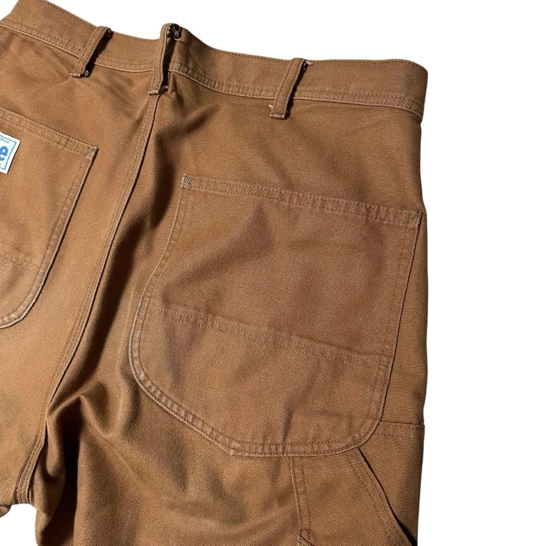 Lee LM7288 ペインターパンツ ダック地 ブラウン L ハンマーループ