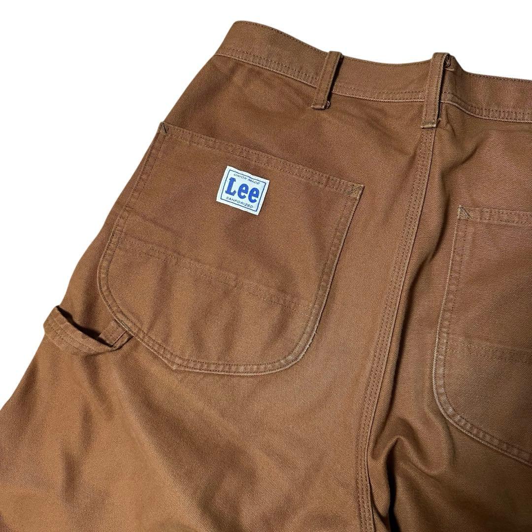 Lee LM7288 ペインターパンツ ダック地 ブラウン L ハンマーループ