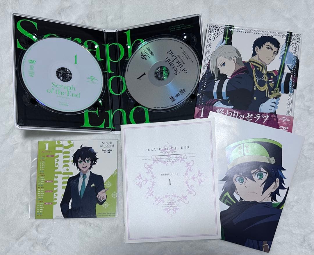 終わりのセラフ　DVD 初回生産限定盤　セット