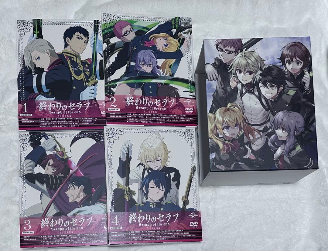 終わりのセラフ　DVD 初回生産限定盤　セット