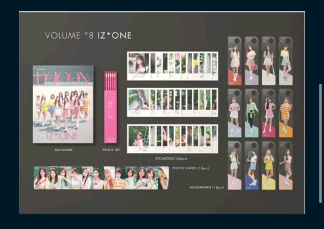 DICON VOLUME#8 IZ*ONE 写真集「LOOK AT MY IZ」