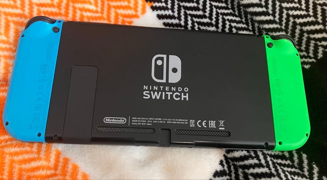 【中古品】Nintendo Switch 本体 ネオンブルー・ネオングリーン