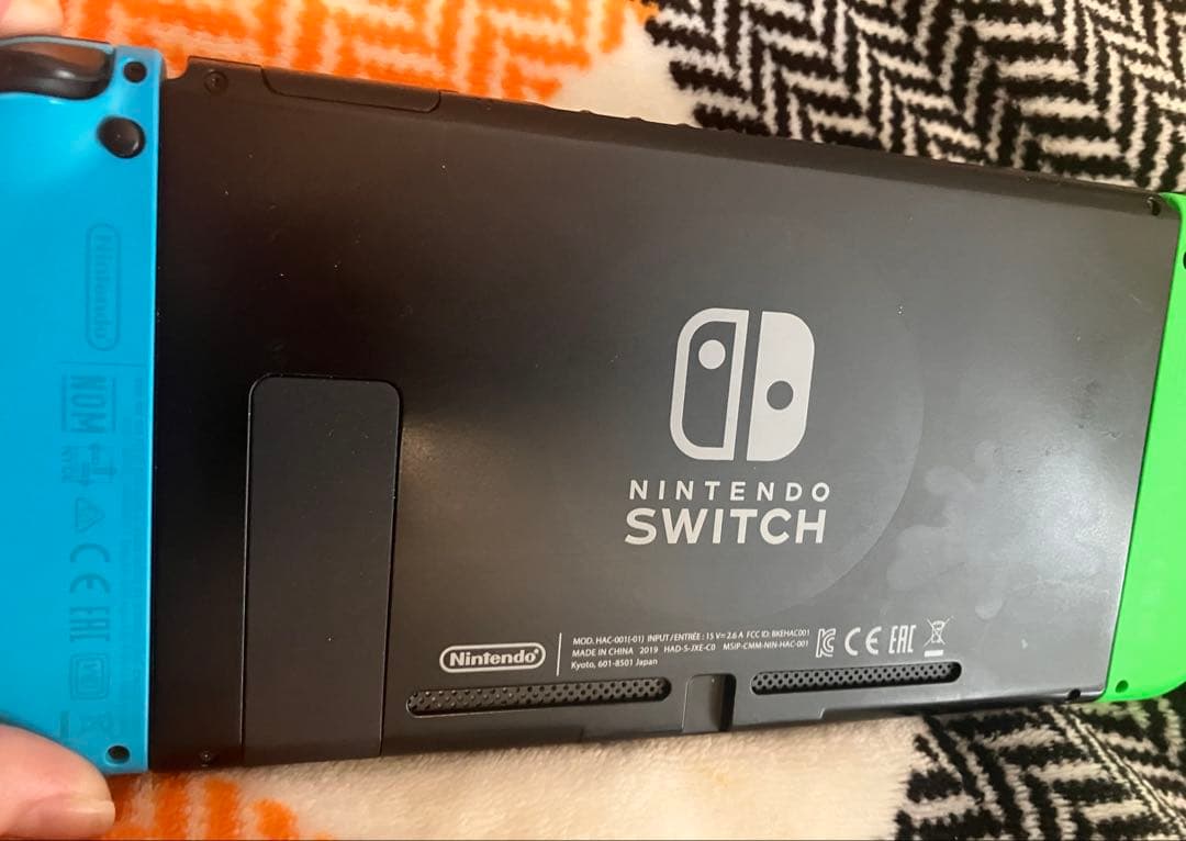 【中古品】Nintendo Switch 本体 ネオンブルー・ネオングリーン