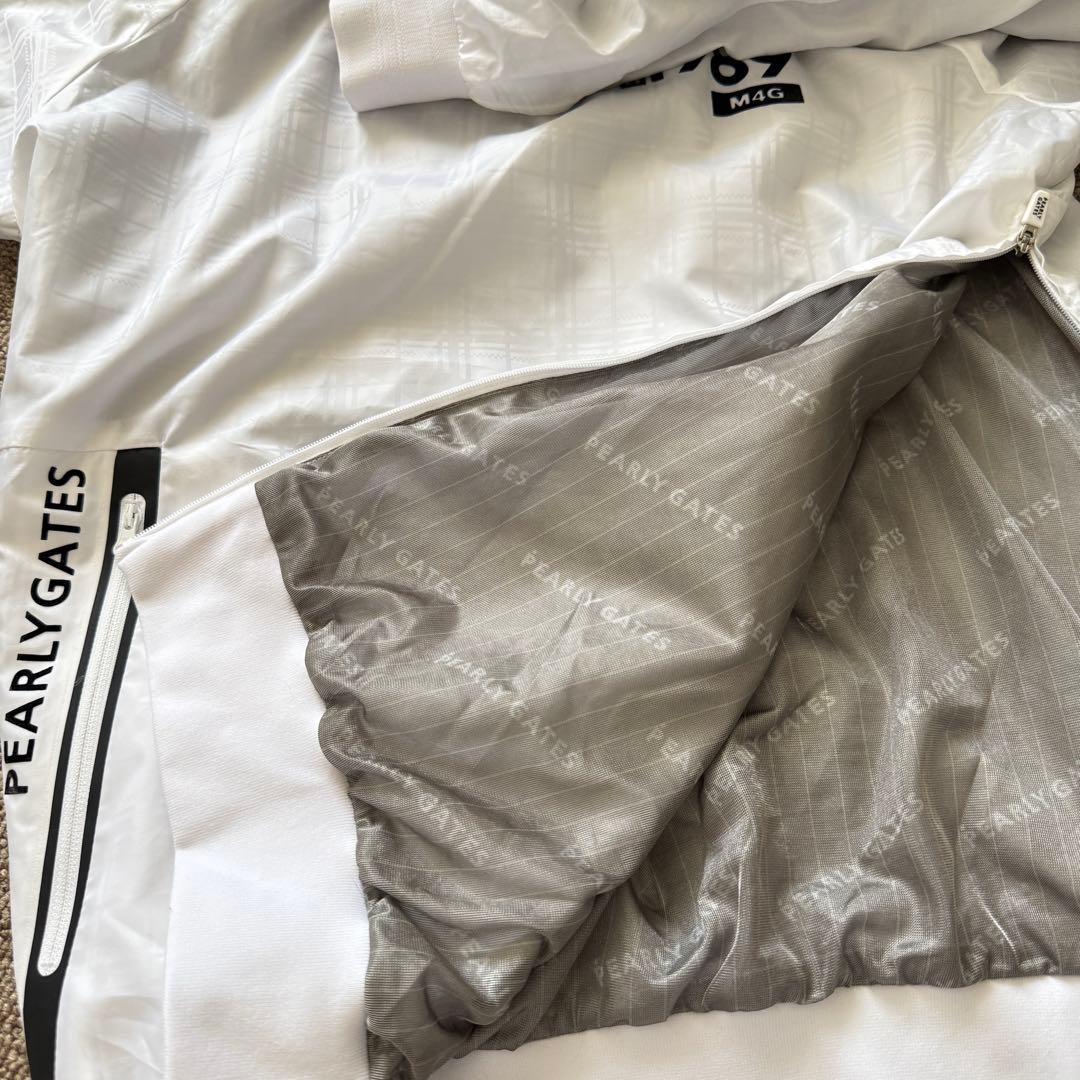 現行モデル　美品　パーリーゲイツ　スニード　ジャケット　M〜L相当　白　4