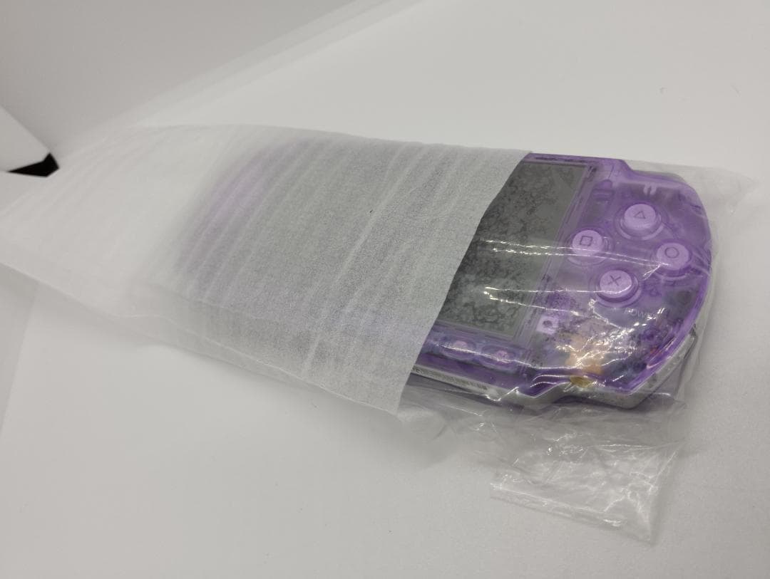 PSP 3000 すぐ遊べるセット【美品・カスタム】スケルトン　紫 パープル