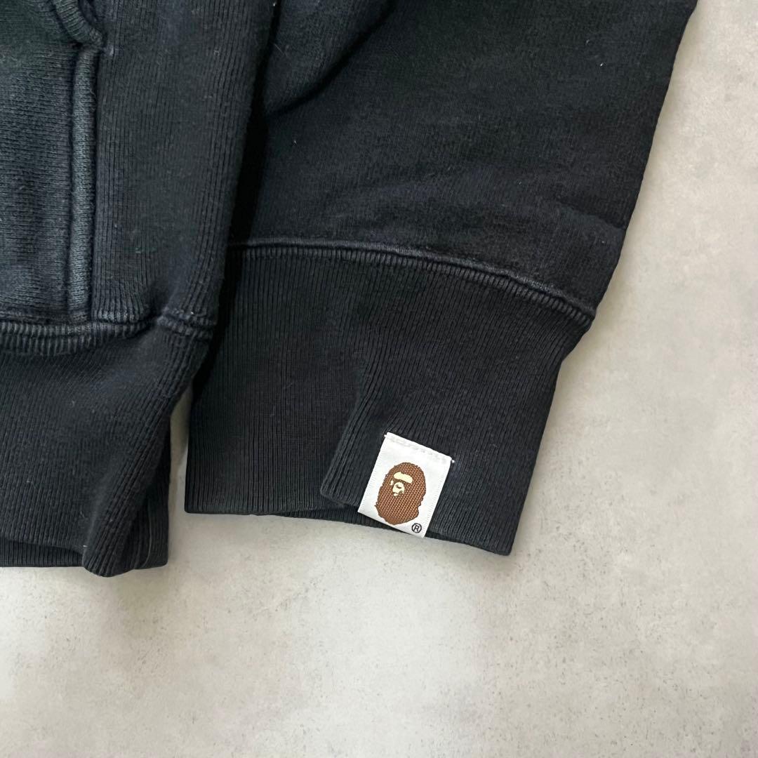 00s アベイシングエイプ パーカー S BAPE ストリート ape 短丈