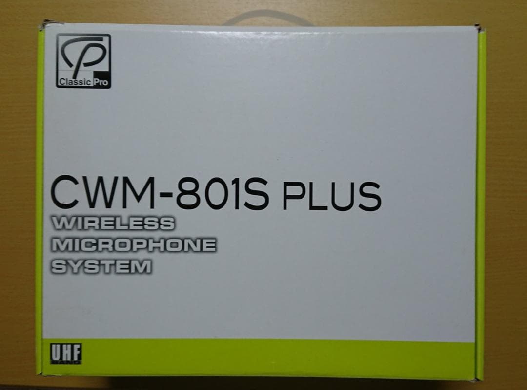 【値下げ！！】CWM-801S PLUS ワイヤレスマイクシステム