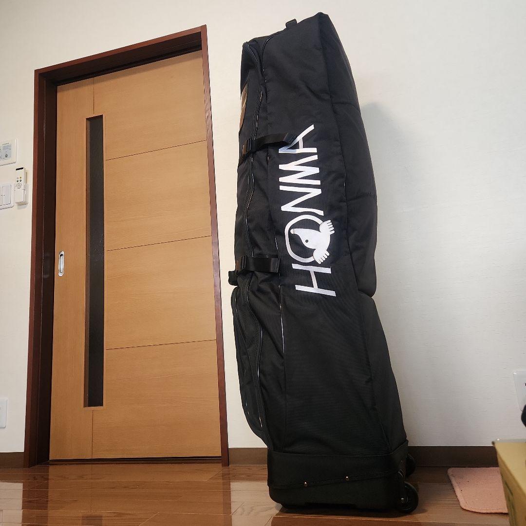 HONMA ゴルフトラベルケース キャリーケース　黒　ツアーバック対応　3回使用