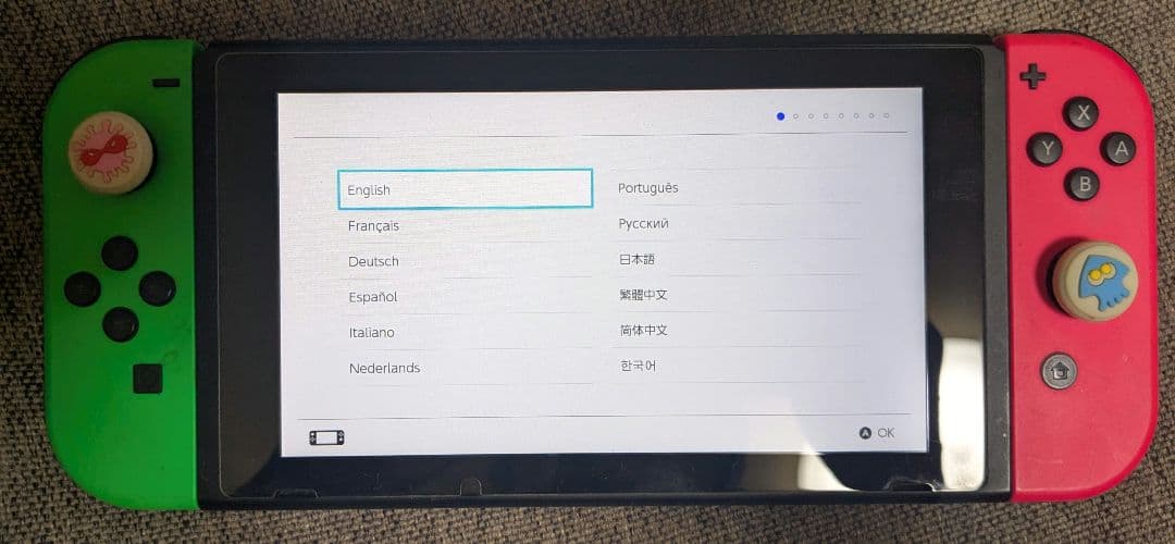 Nintendo Switch スプラトゥーンデザイン 本体　おまけ付き