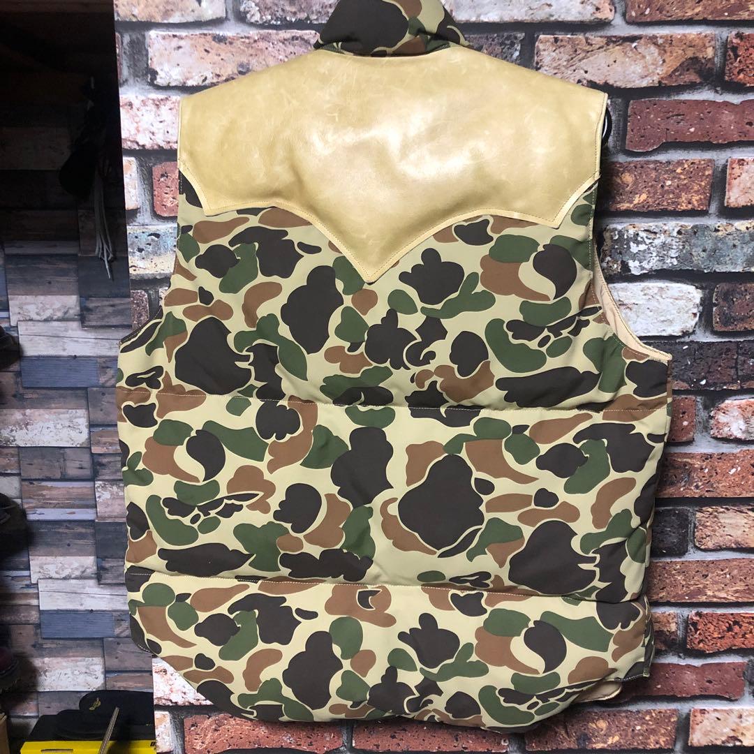 ウエアハウス×ロッキーマウテン ダウンベスト