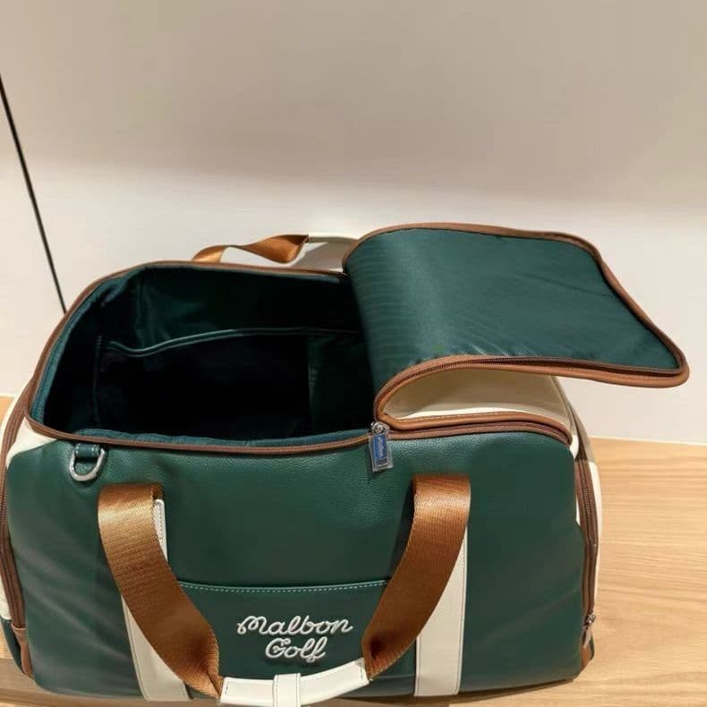 即発送2色展開●マルボンゴルフボストンバッググリーン