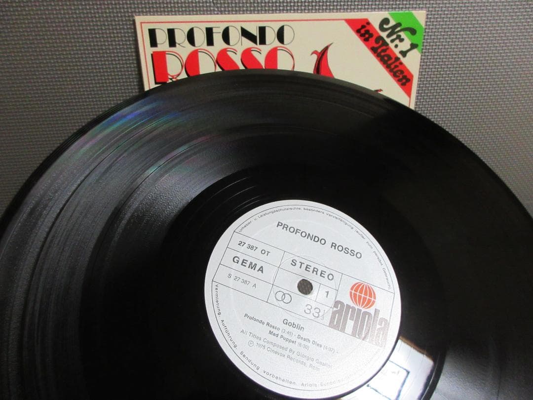 ★Goblin / Profondo Rosso★ゴブリン◇サスペリア２◇独盤
