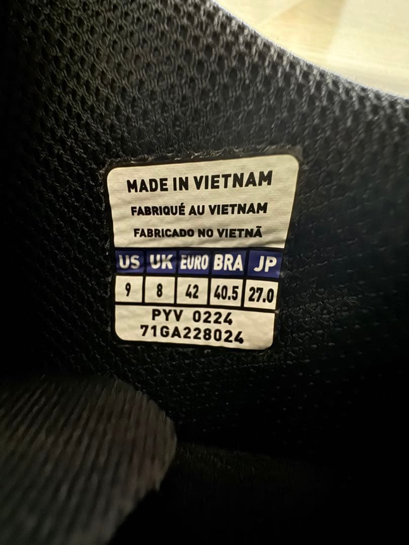 【極美品 27.0cm】MIZUNO WAVE CLAW EL2 1回使用