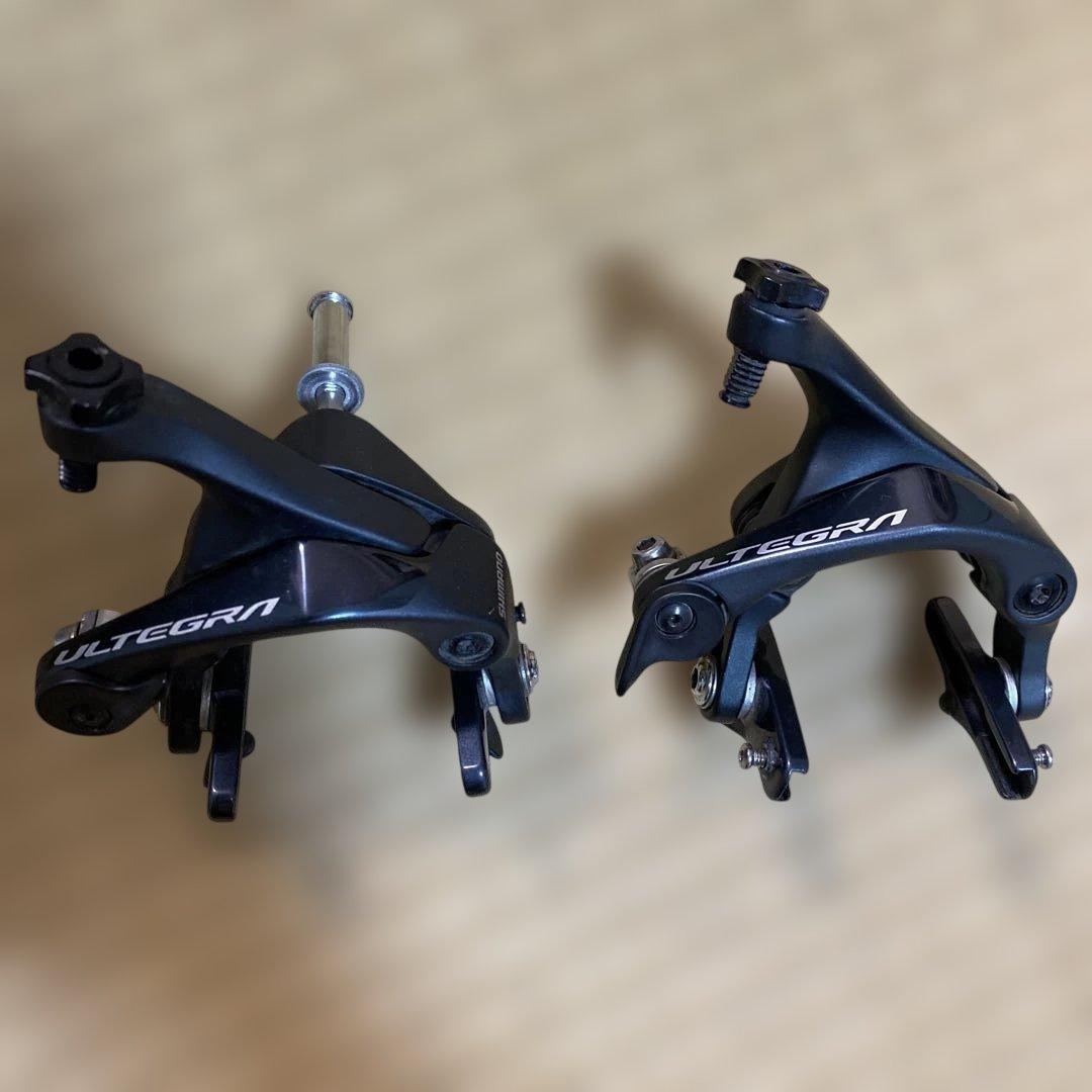 ULTEGRA キャリパーブレーキ ブラック　送料無料