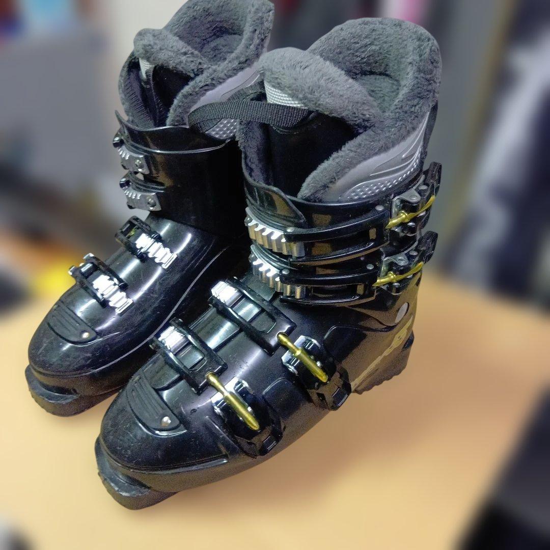 メンテナス済 152cm 靴25cmポール付 ホットWAX済すぐ使えます