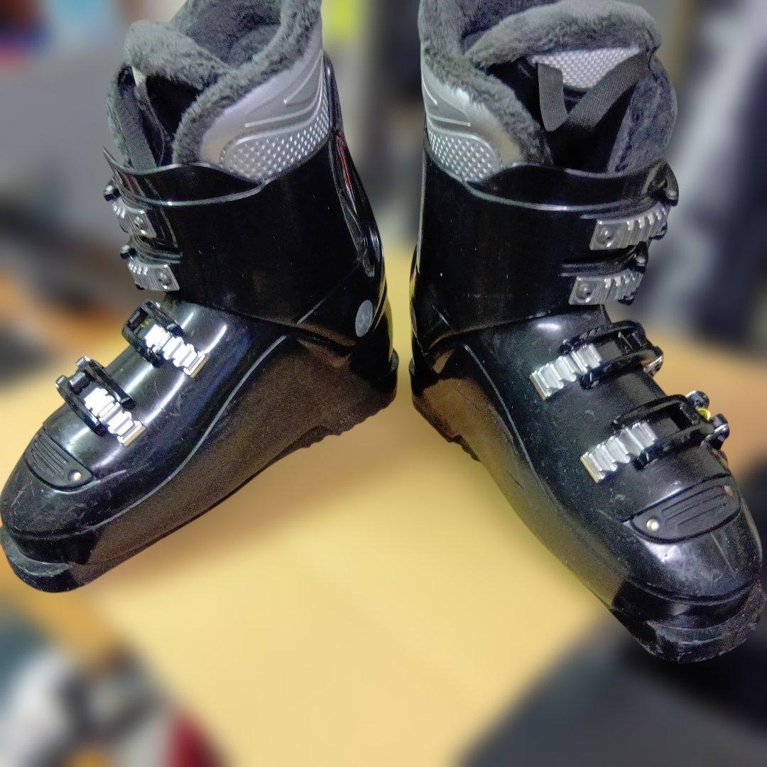 メンテナス済 152cm 靴25cmポール付 ホットWAX済すぐ使えます