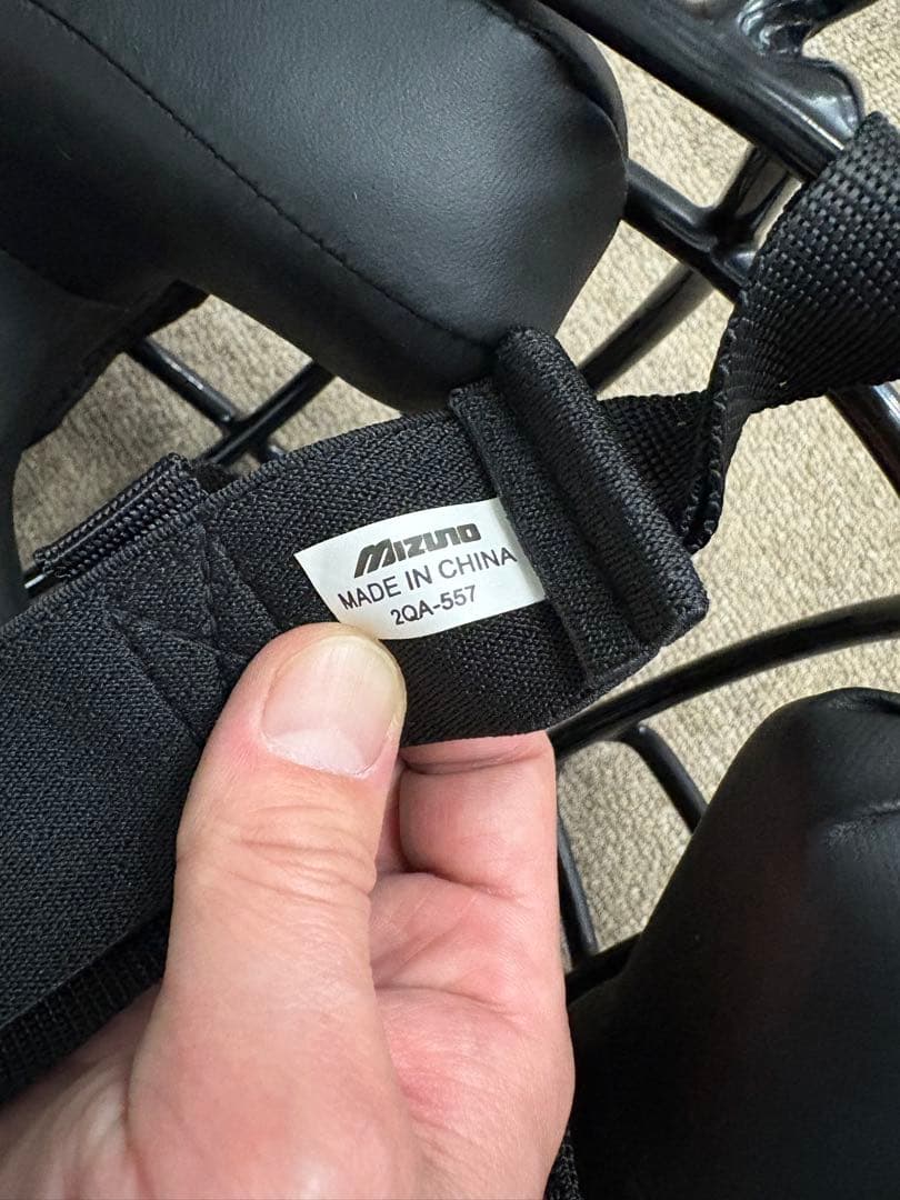 【極美品】ミズノ（MIZUNO） ソフトボール用マスク キャッチーマスク 純正品