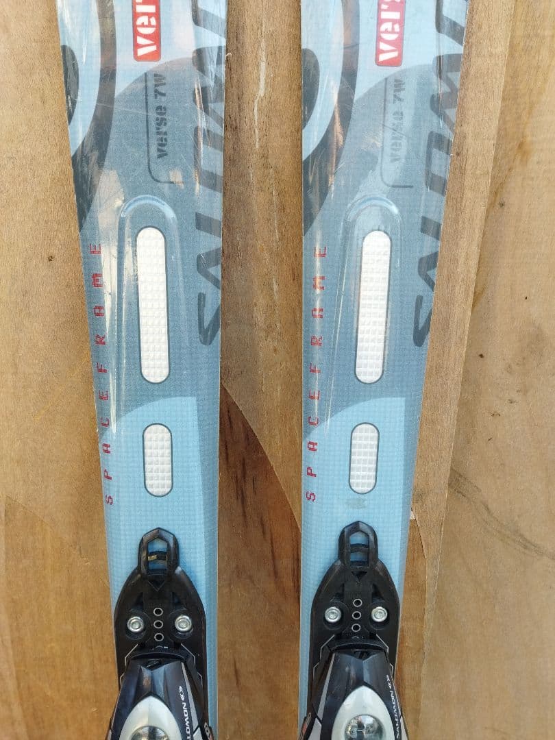 慎一　サロモン　SALOMON　VERSE 7W スキー板 青　ブルー
