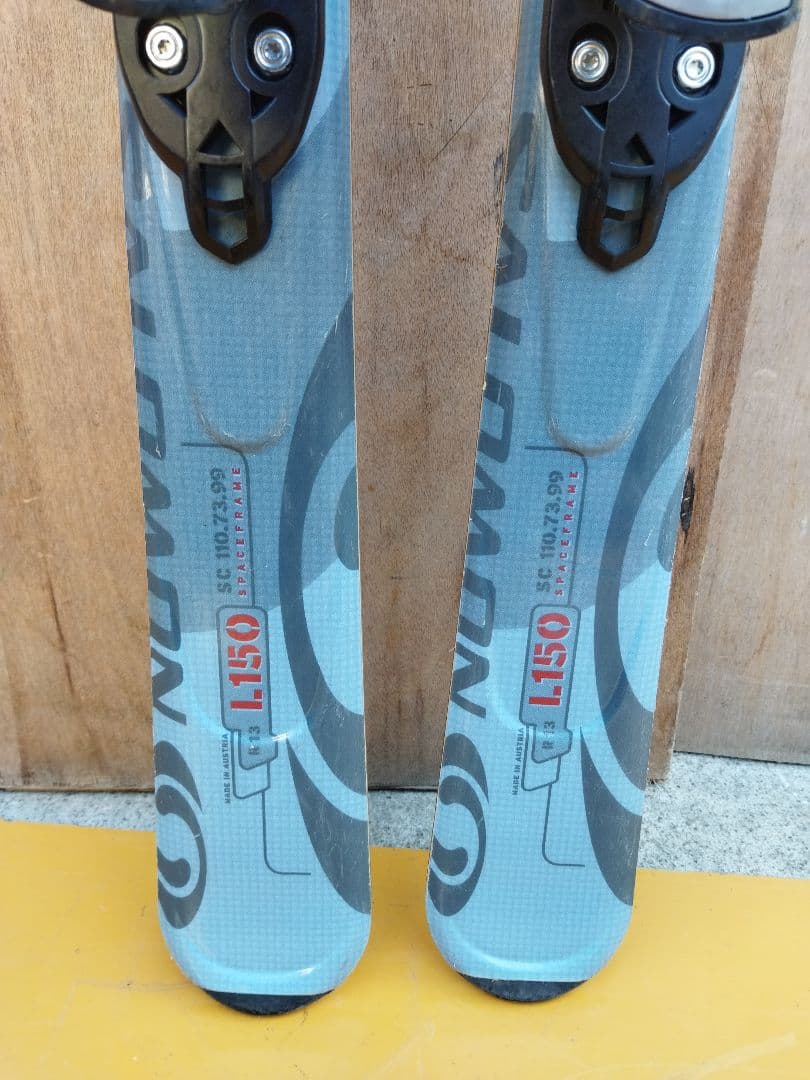 慎一　サロモン　SALOMON　VERSE 7W スキー板 青　ブルー