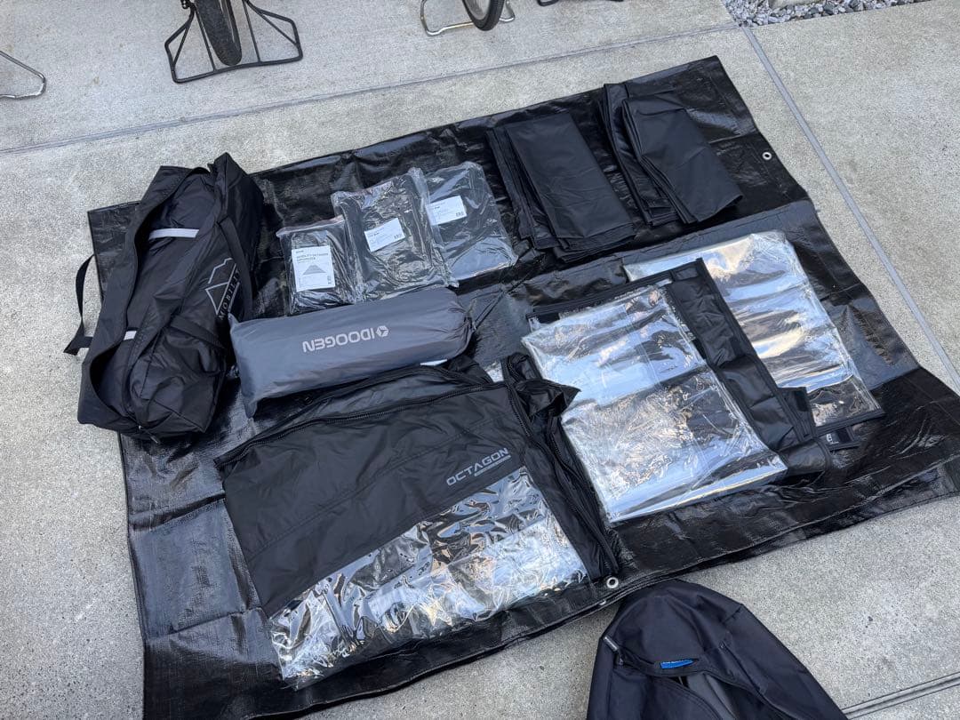 テント・タープ IDOOGEN Octagon MAX Tent Domepackage set