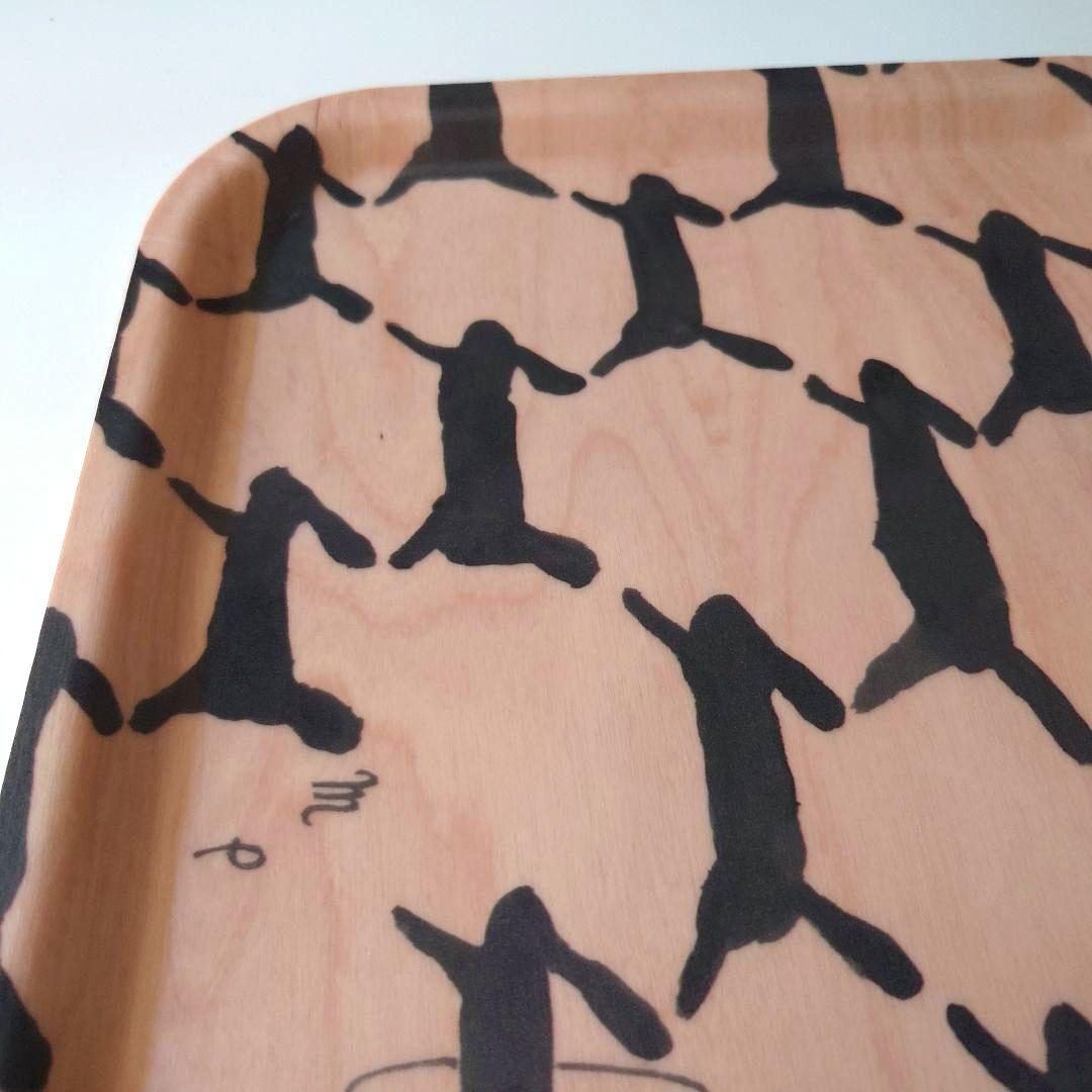 ミナペルホネン　トレイ　2枚セット　タンバリン　ランランラン