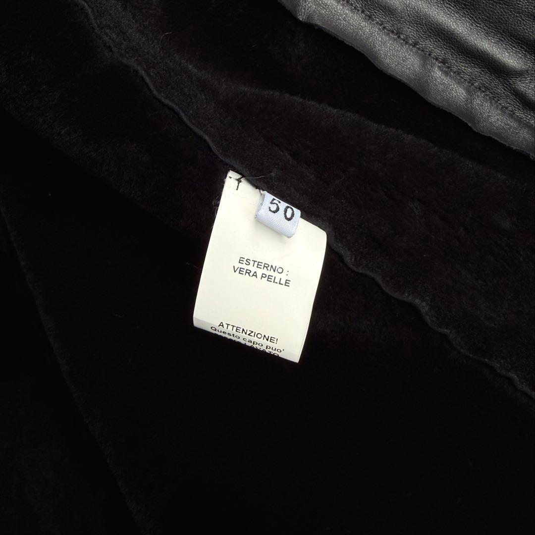 新品 L‘EDELLI レデッリ スペシャル ムートン レザー ジャケット