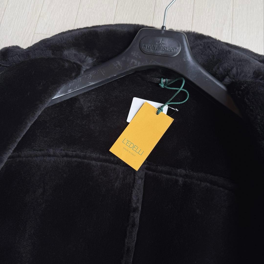 新品 L‘EDELLI レデッリ スペシャル ムートン レザー ジャケット