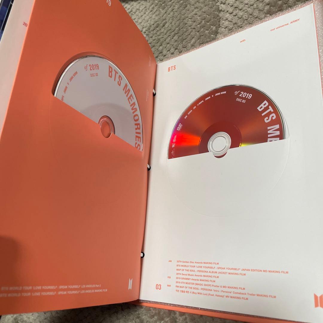 BTS MEMORIES 2019 テヒョントレカ付き