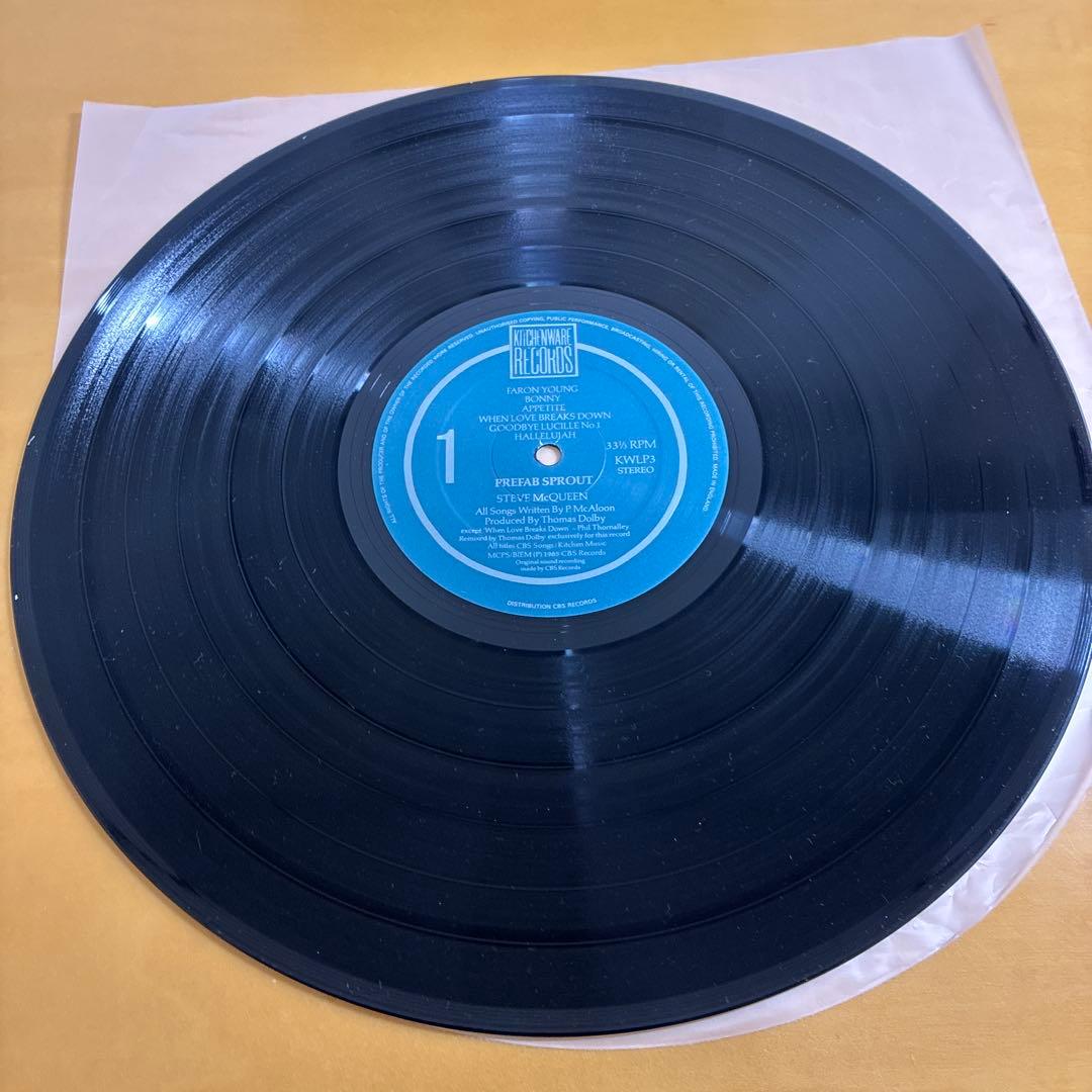 PREFAB SPROUT/ STEVE McQUEEN輸入12inchレコード
