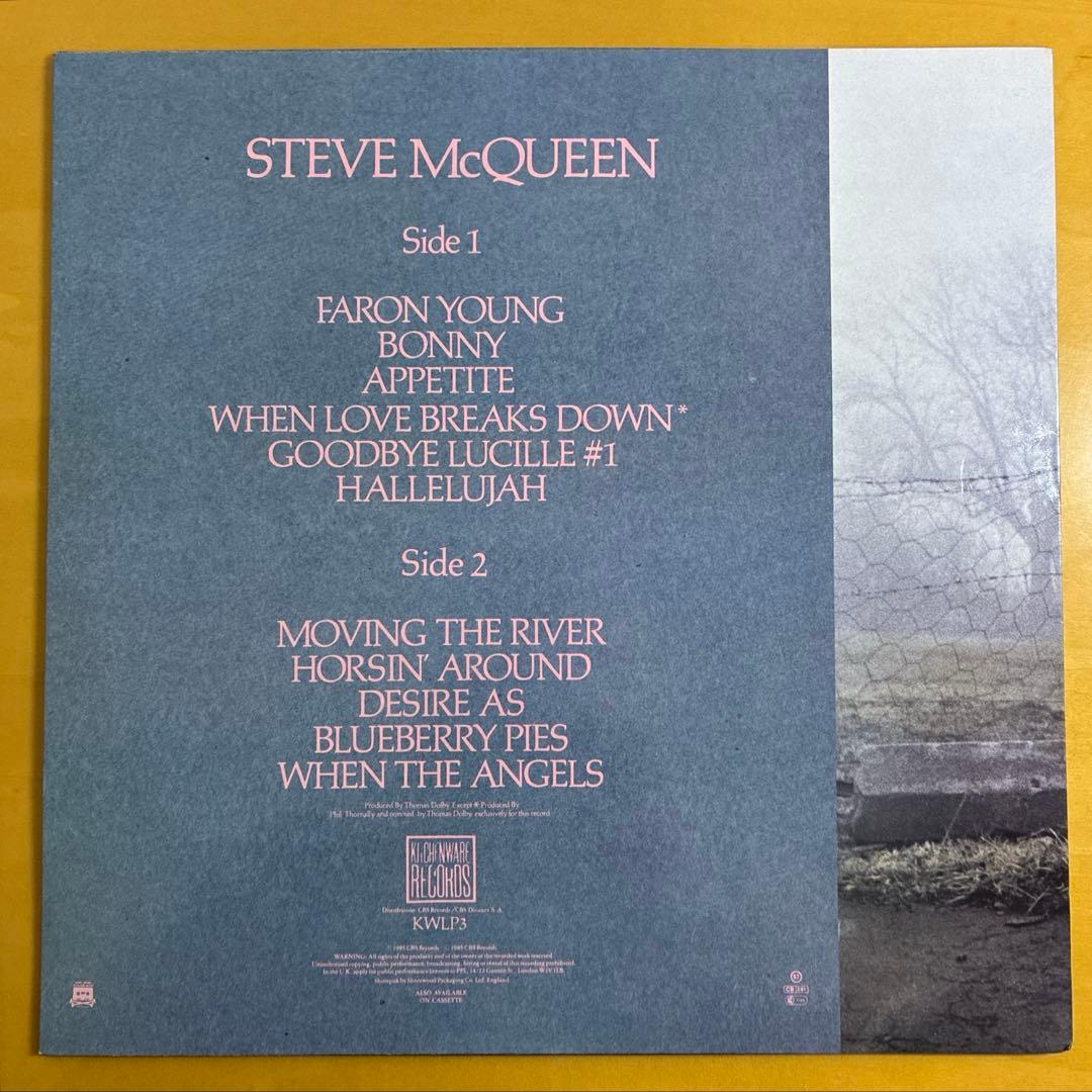 PREFAB SPROUT/ STEVE McQUEEN輸入12inchレコード