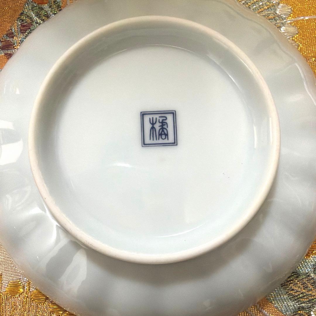 たち吉赤絵　醍醐窯　龍峯窯　佐々木クリスタル 14客 No.5-30