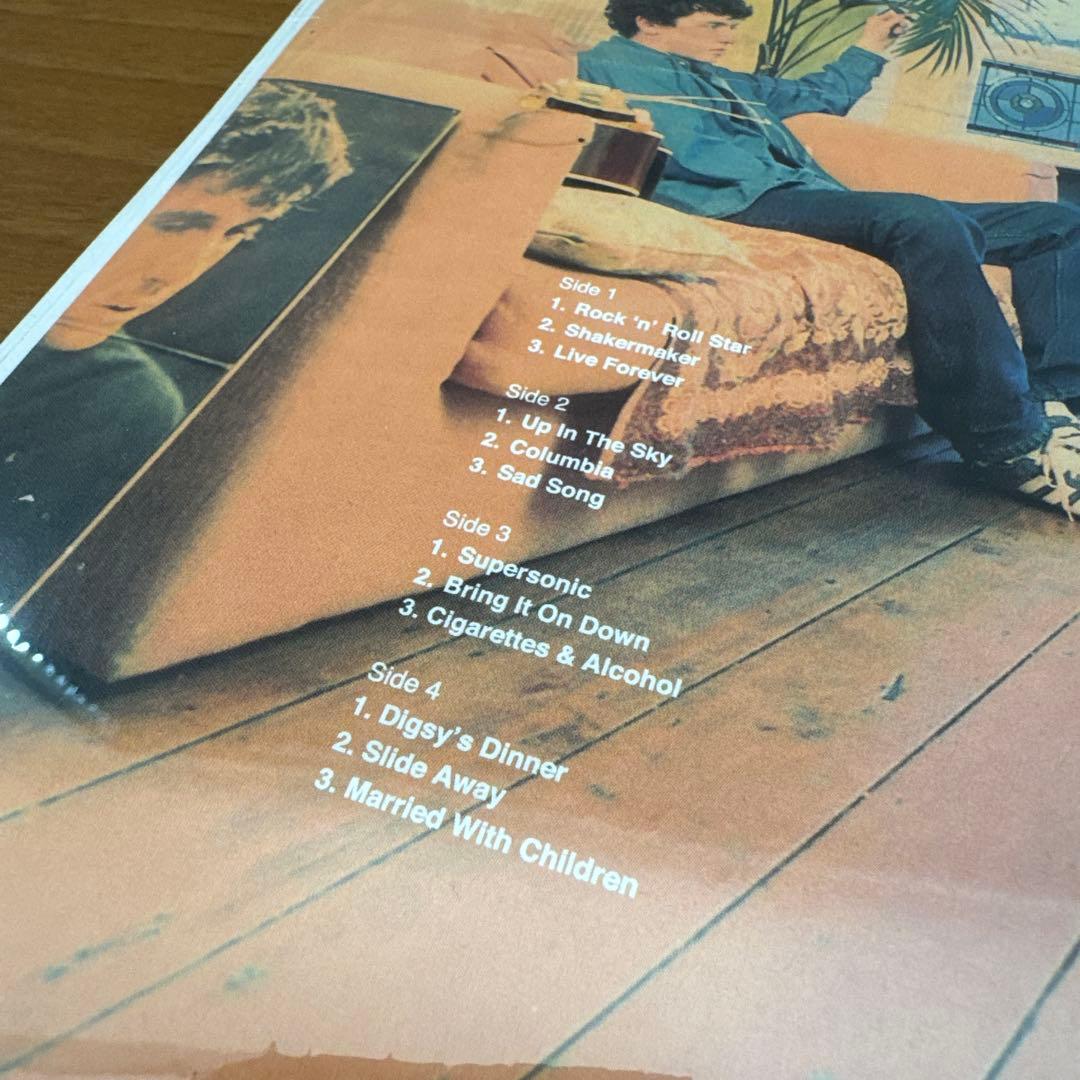 Oasis Definitely Maybe 2枚組レコードRKIDLP70