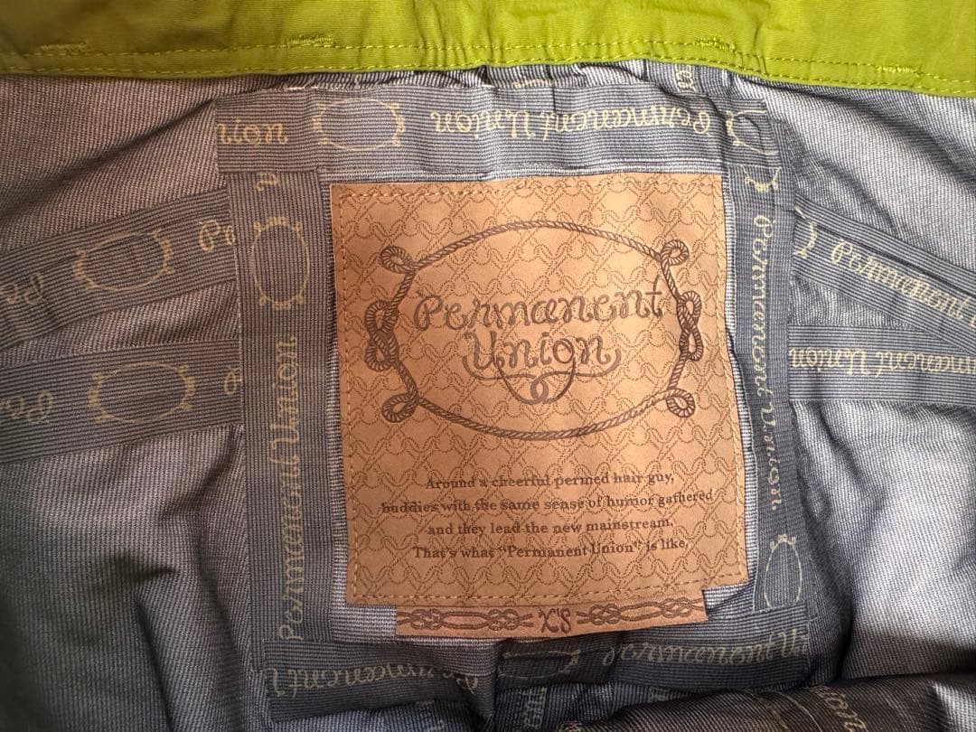 c*s様 パーマネントユニオン　スキーウェア　上下セット　ユニセックスXS