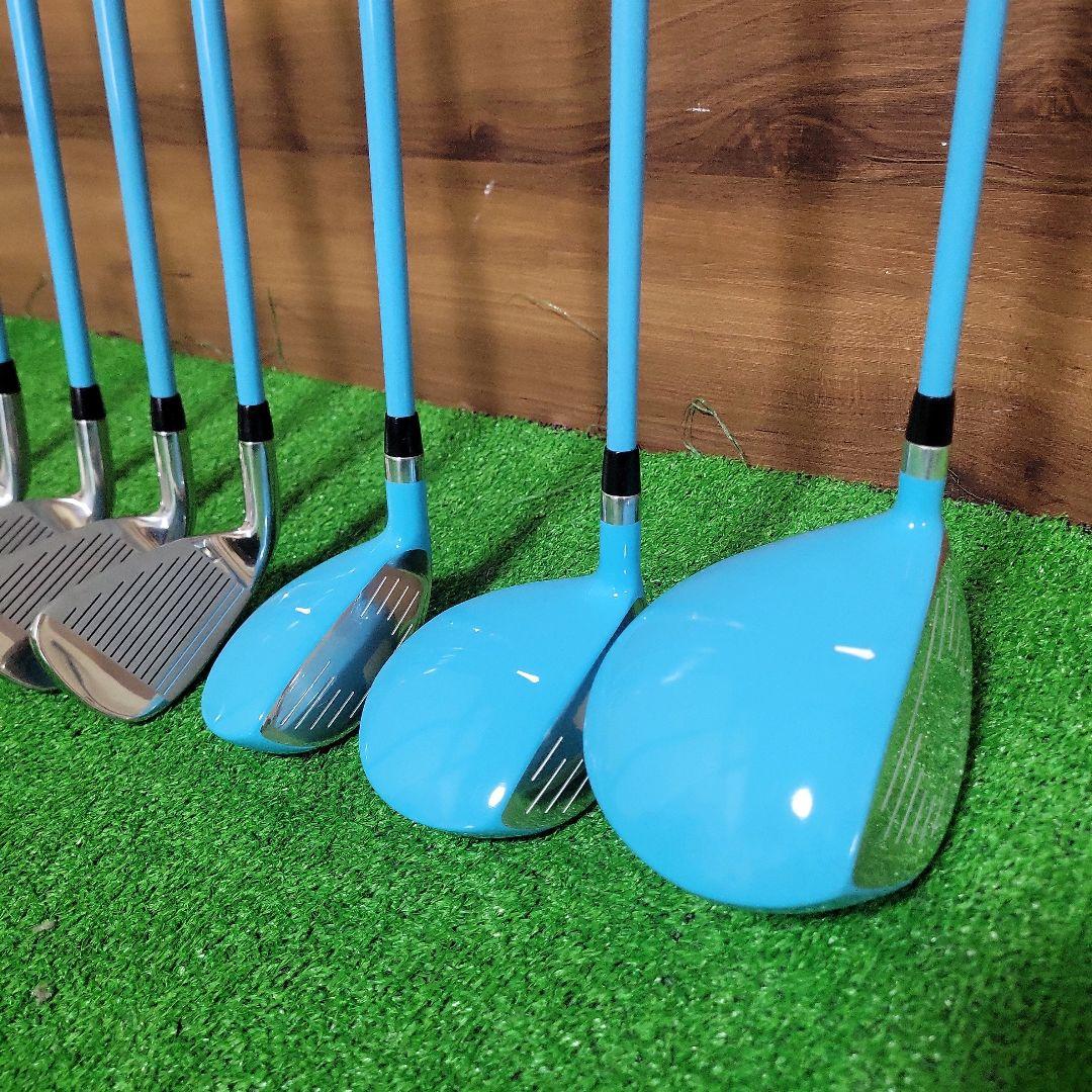 ワールドイーグル FL-01 V2 レディース ゴルフクラブセット ブルー
