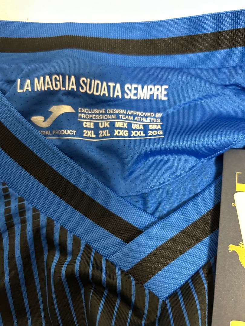 アタランタ　22-23シーズン　115周年記念ユニフォーム　ルックマン